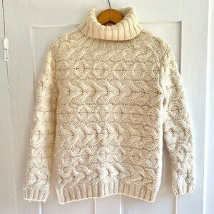 Acne Wool/Alpaca Blend Turtleneck Sweater